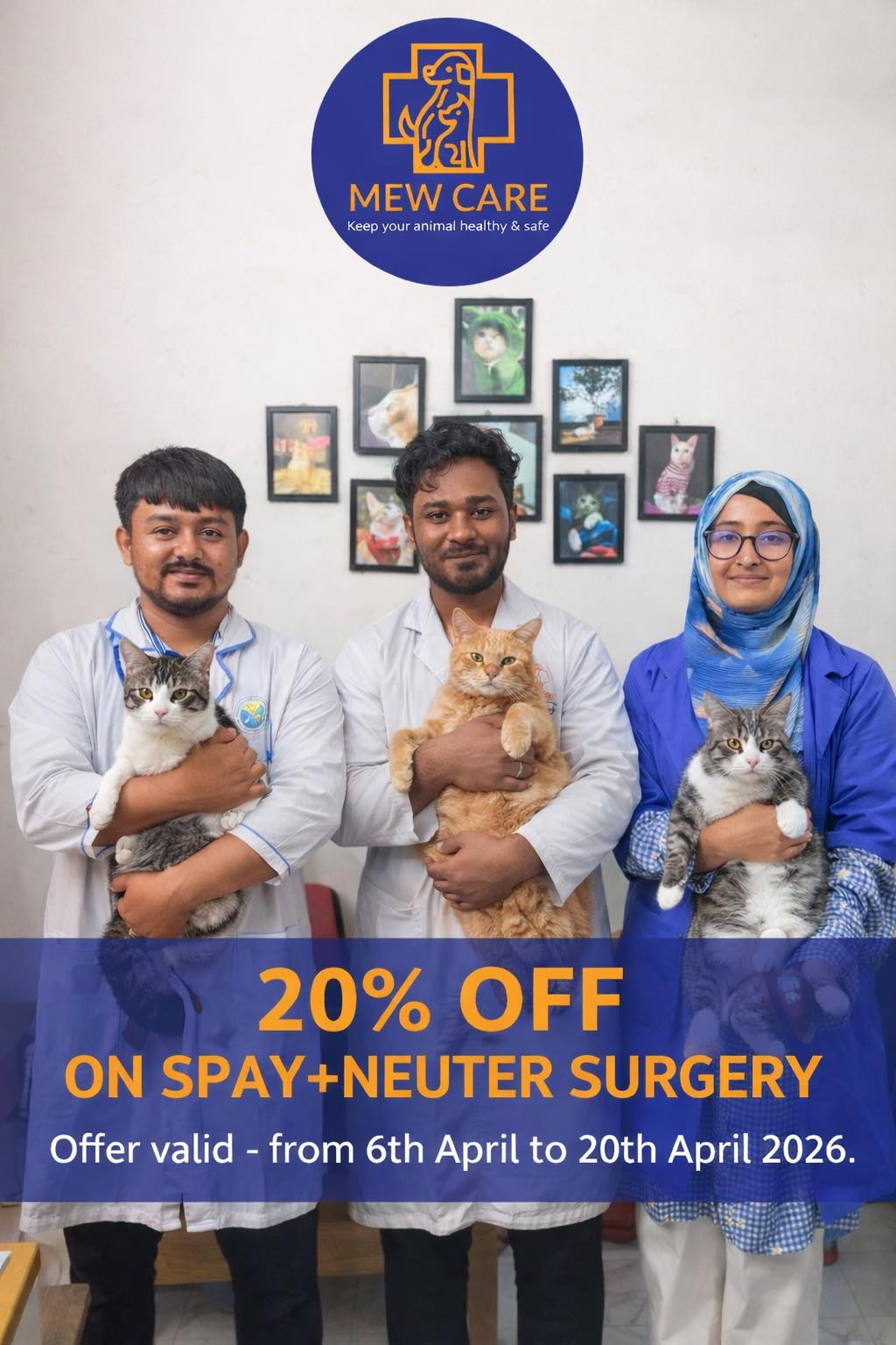 Mew Care veterinary team